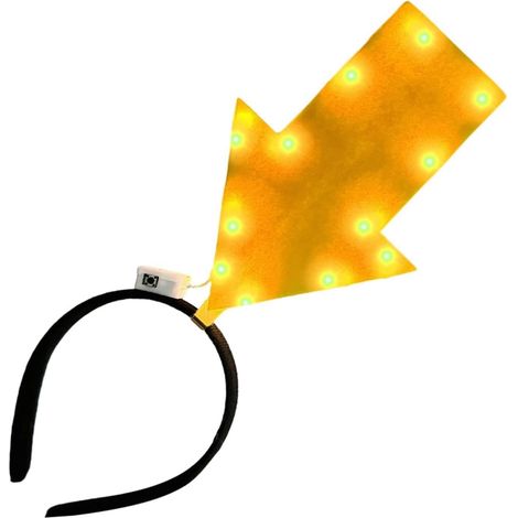 Bandeau en pointe de flèche  Accessoires lumineux s pour cheveux  Bandeau de Mode  Pour Festivals Célébrations Réunions de Vacances Carnavals Soirées Célibataires Cosplay Photographie (1/5)