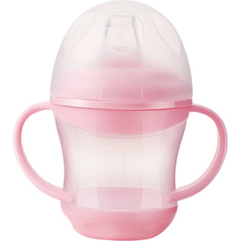 Tasse anti-fuites - - rose - 160 ml - Ergonomique et hygiénique (1/5)