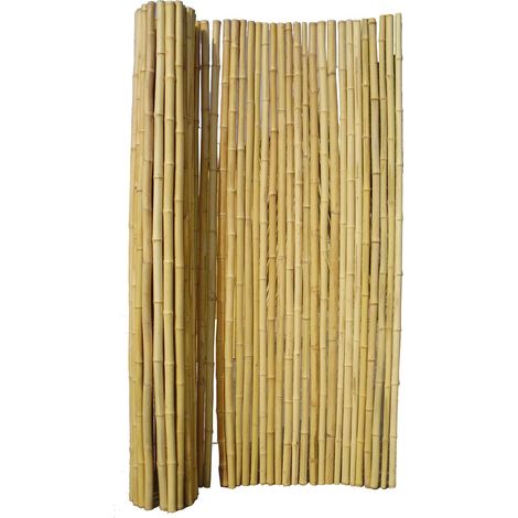 Canisse en bambou rond - Occultant naturel
- 1,5 x 2 m (1/2)