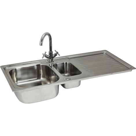 Premium Stainless Steel Kitchen Sink & Victoria Tap (1/5)