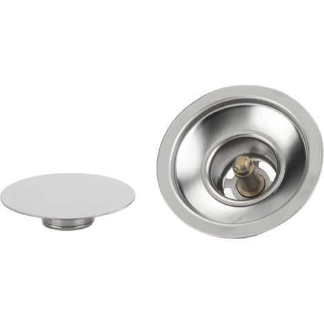 Bodenablauf aus Edelstahl für Balkon und Badezimmer, geeignet für Rohre von 4,5 cm bis 8,5 cm