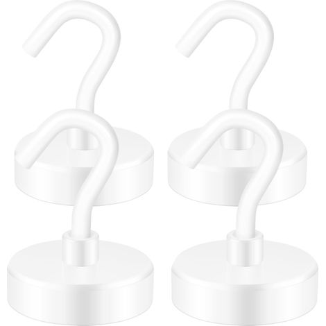ganci magnetici - Ganci - Ganci magnetici - Gancio magnetico - Bianco (1/5)
