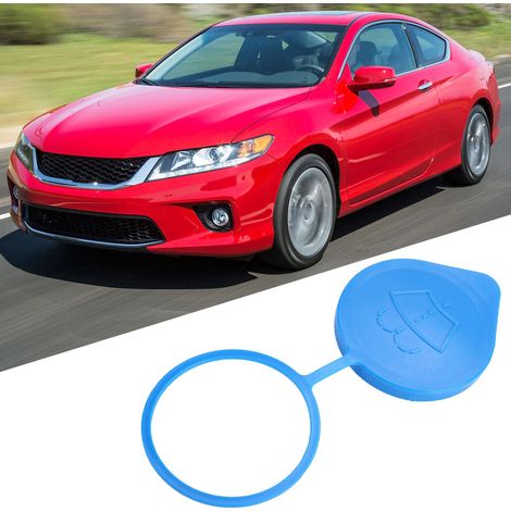 Bouchon Réservoir Liquide Lave-Glace Compatible Honda Accord 2013, Pièce 76802-SK7-004 / 76802-SK7-003, Couvercle en Plastique Noir, Remplacement Direct (1/5)