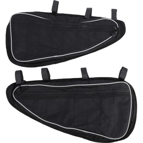 Sac de Rangement pour Porte Inférieure Avant UTV, 2 Pièces de Remplacement pour 900 S 1000 S XP 1000 4 Turbo 2014-2023 avec Genouillère et Conception étanche, Idéal pour un Espace de Rangement