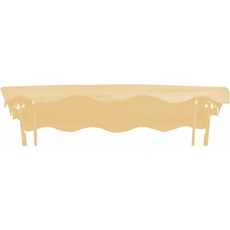 GO-DE Hollywoodschaukel Dachauflage beige Auflagen & Hussen