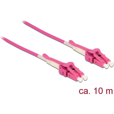 Delock Cable de fibra Ã³ptica LC  LC multimodo OM4 Uniboot 10 m