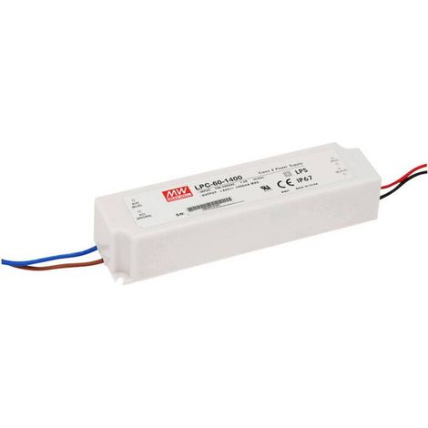 MEAN WELL LPC-60-1750 Driver per LED Corrente costante 59.5 W 1.75 A 9 - 34 V/DC non dimmerabile, Protezione sovraccari (1/3)