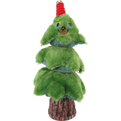 Musikalischer und tanzender Weihnachtsbaum mit 8 Liedern, animierter Baumstumpf für Weihnachtsdekorationen (1/5)