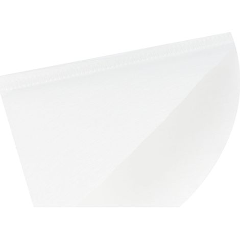 100 Stück weiße, fächerförmige Einweg-Kaffeefilter aus Papier, passend für V60-Tropfkaffeefilter (1/5)