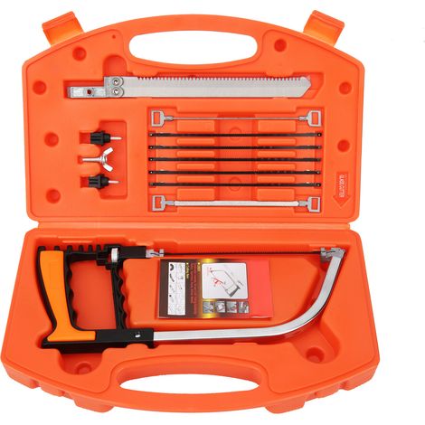 Scie à Main Universelle Portable avec Boîte de Rangement - Parfaite pour Couper Bois et Plastique (1/5)