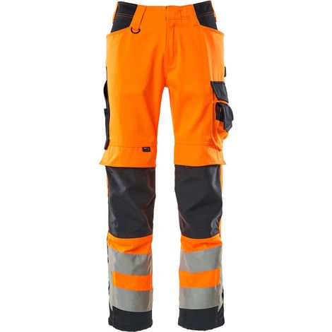 Mascot MASCOT Warnschutzhose Kendal SAFE SUPREME 15579-860-14010 27 hi-vis orange/schwarzblau (1/4)