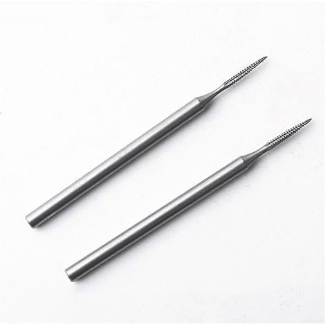 Stück Schmuckkegelfräser - 3/32-Zoll-Schaft, langer, konischer Fräser