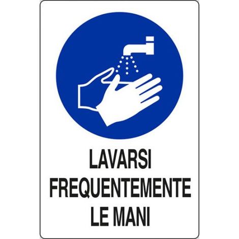 CARTELLI LAVARSI FREQUENTEMENTE LE MANI