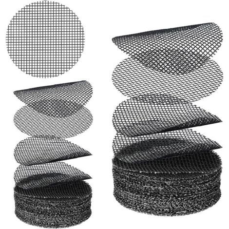 Tapis de Pot de Fleur 40 Pièce Pad de Pot de Fleur Trou Maille Pots de Fleurs en Mesh pour Plante Bonsai Jardinage (1/5)
