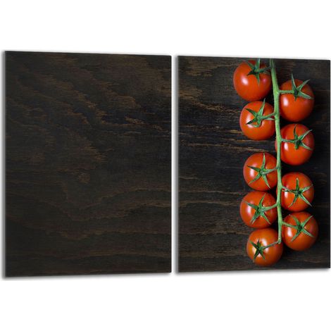 Glasschutzplatte für den Herd 2x40x52 Tomate (1/5)