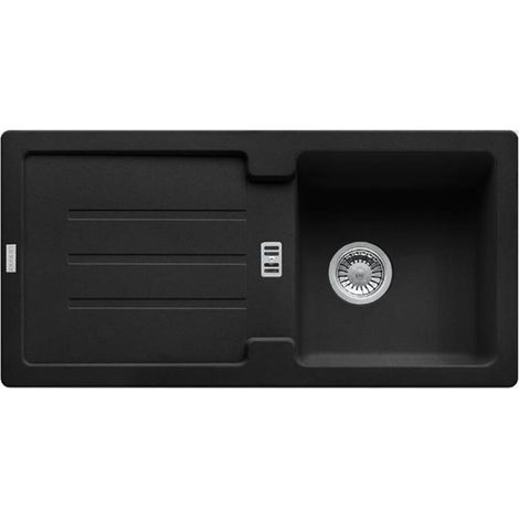 Franke Einbauspüle Strata STG 614-86 Fragranit+, Excenterventil, Black Matt (1/3)