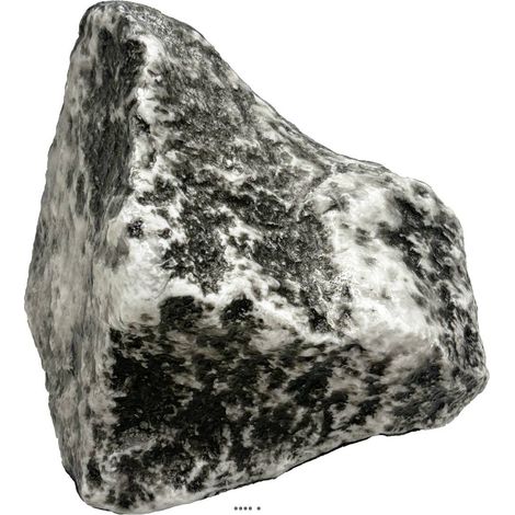 Pierre artificielle grise grosse en Plastique soufflé L 180x130 mm (1/4)