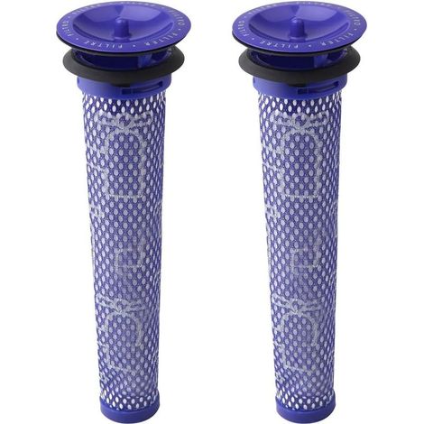Filtre pour Dyson V8/V7, Filtres de Rechange Lavable pour Aspirateur Dyson V7/V8 Absolute et Animal, Accessoire Aspirateur pour Dyson V8 Avec 2 Pré-Filtres HEPA (1/5)