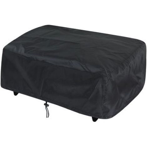 Housse de Protection pour Plancha Dimension 80x60x25 cm Imperméable Anti-UV Noir Housse Plancha Universelle 80x60 HOUSSE BARBECUE (1/5)