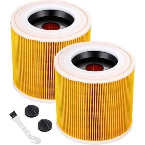 Lot de 2 Filtres pour Aspirateur Kärcher WD3 Premium, WD2, WD3P, MV2, MV3 - Filtre de rechange WD3 - 6.414-552.0 (1/5)