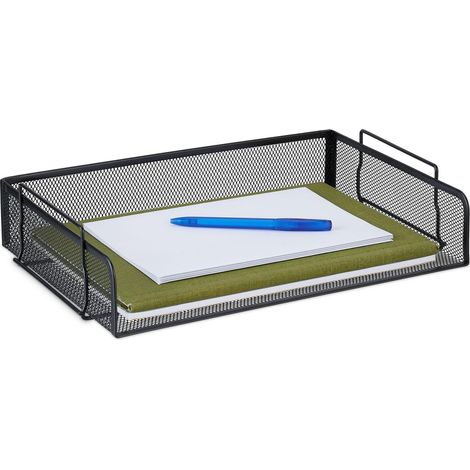 Stapelbare dokumentenablage aus metall