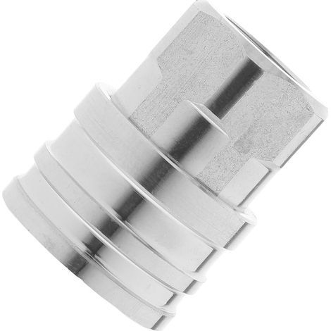 1/4-Zoll-Hochdruckdüsenadapter aus Edelstahl (weiblich) für Hochdruckreiniger, wasserdichter Schnellanschluss für Gartenschläuche, auch für Autowaschanlagen geeignet