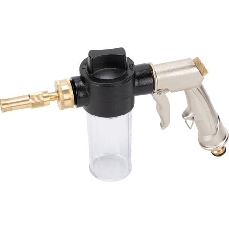 Pistolet de nettoyage de mousse haute pression par galvanoplastie pistolet de nettoyage de mousse maison jardin nettoyage (1/4)
