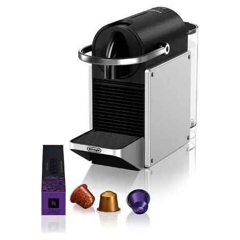 Cafetera  delonghi en 127.s nespresso pixie silver