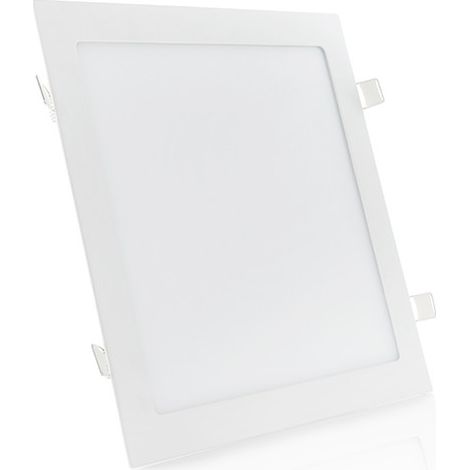 Piastra LED 25W 2180Lm 4200ºK Quadrata 40.000H [HO-RDP-25W-W]