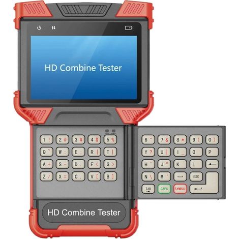 Testeur de vidéosurveillance DT-T71, écran Non Tactile AHD TVI CVI CVBS H.265, caméra IP 4K, testeur de Boutons-clés, Moniteur, contrôleur PTZ, Test de câble RJ45(DT-T70) (1/5)