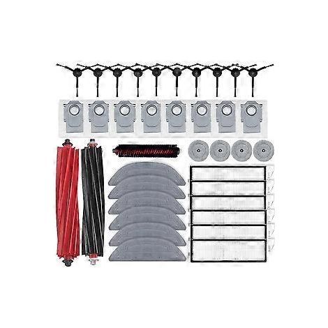 Für S8 MaxV Ultra, S8 Max Ultra, G20S Ersatzteile Hauptseitenbürste HEPA-Filter Wischmopptuch Staub B (1/5)