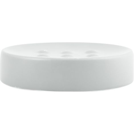 Porte savon Céramique TUBE-MATT Blanc mat Spirella