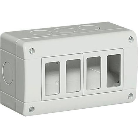 CONTENEDOR DE PARED PARA APARATOS IP40 'MATIX' BTICINO 4