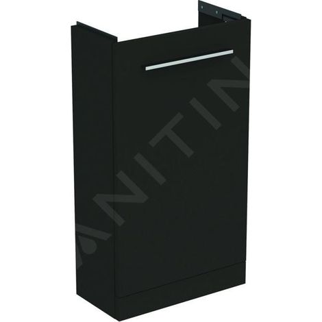 Ideal Standard i.Life S - Meuble de lavabo, 410x740x205 mm, 1 porte, gris carbone mat T5005NV (1/5)