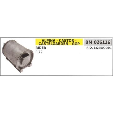 Déflecteur d'échappement ALPINA tracteur de pelouse tondeuse F 72 026116