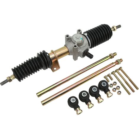 Jeffergarden Ensemble de pignon de crémaillère de direction assistée bote de vitesses en métal tiges de direction Kit de crémaillère de remplacement pour Polaris RZR S 800 (1/5)
