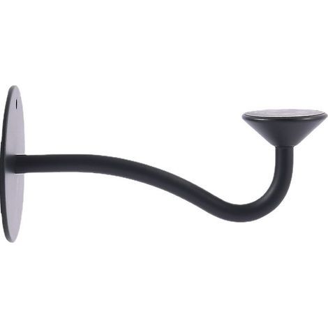 Porte-Savon en Acier Inoxydable avec Aimant Support Mural Auto-Adhésif Solide pour Suspendre des Savons Porte-Savon Magnétique Créatif en Forme de S, noir