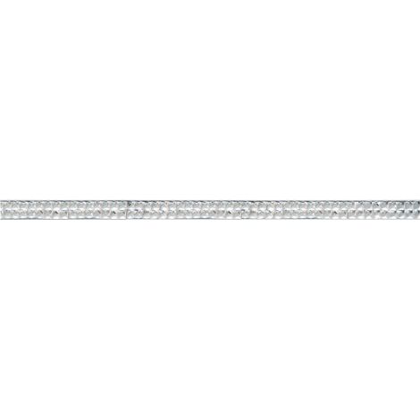 LISTEL VENDOME ARGENT 1 PIÈCE 1,2 X 60 CM CASA LINEA