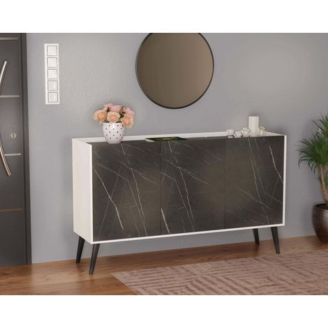 BJORN - madia di design con 3 ante (1/4)