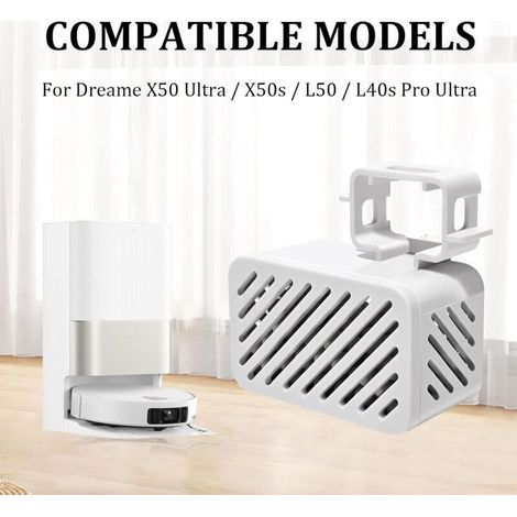 Accessoires de module d'ions argentés pour Dreame X50 Ultra / L40s Pro Ultra / X50s / L50 aspirateur. réservoir d'eau. élimination des odeurs d'ions. pièces de module propre (1/4)