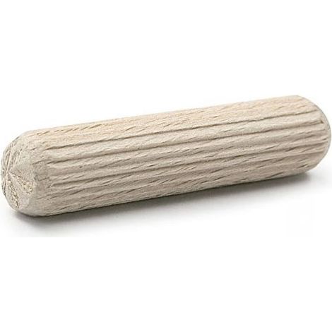 Espiga Madera 10X40Mm A Kilos   - Espigas estriadas de madera para encolar para uso PROFESIONAL (1/5)