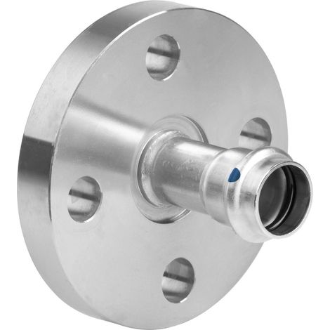 Viega Transizione flangiata Sanpress Inox LF, DN 50, d 54mm, n 4 acciaio inossidabile Modello 2359LF, 666996