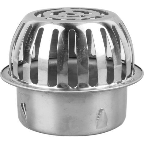 Headerbs Couvre-Drain de Plancher du Dôme Drainage de Plancher en Acier Inoxydable pour la Maison de Salle de Bain Balcon Jardin sous-Sol (1/5)