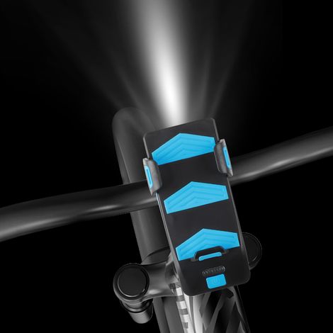 Faro anteriore a LED ricaricabile tramite USB Toivize da 250 lumen per bicicletta – Modalità città e strada – Impermeabile, con clacson integrato – Visibile di giorno e di notte (1/5)