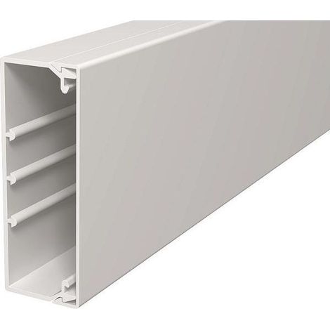 OBO Bettermann Vertr Wand+Deckenkanal m.Obert. 40x110mm,PVC WDK40110RW 2 Stk