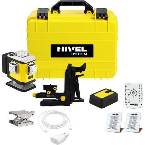 SISTEMA NIVEL LASER INCROCIATO CL5G raggio verde