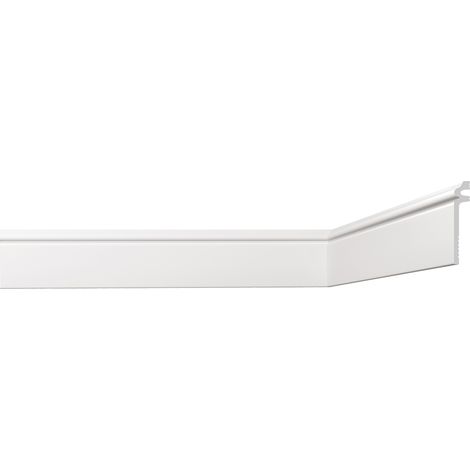 COPRI BATTISCOPA DECORATIVO SERIE 'LUXSTYL' mod. 'L14020' - mm 20 x 14- 12 pezzi  - BOVELACCI