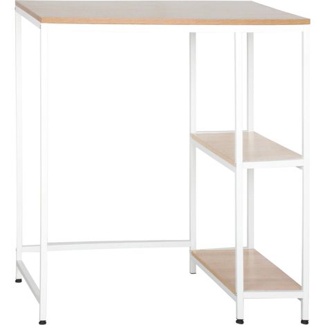 mobile lavatrice "janet" bianco e legno, 90x60x93 cm (1/2)