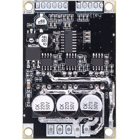 Drehzahlreglermodul für bürstenlose Motoren, BLDC-Treiberplatine für PWM 15A 500W DC 12V–36V (1/5)