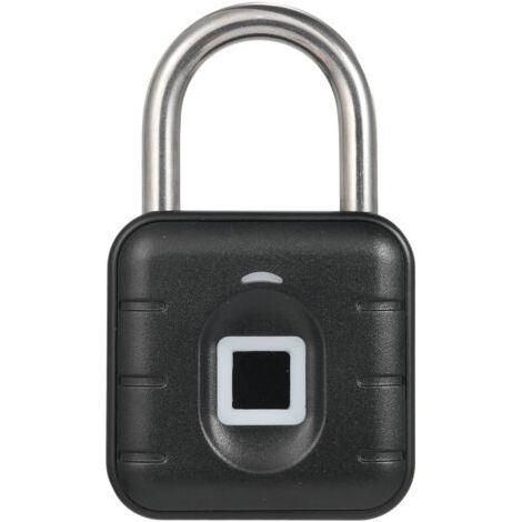 Cadenas intelligent BT Lock à empreinte digitale, 10 groupes d'empreintes, antivol sans clé étanche, idéal pour casier sport valise